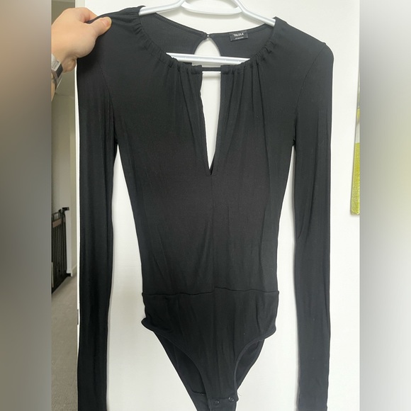 ❌SOLD Talula Black Bodysuit - Picture 2 of 3